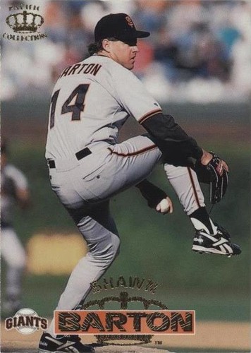 1996 Pacific Crown Collection - Shawn Barton #199