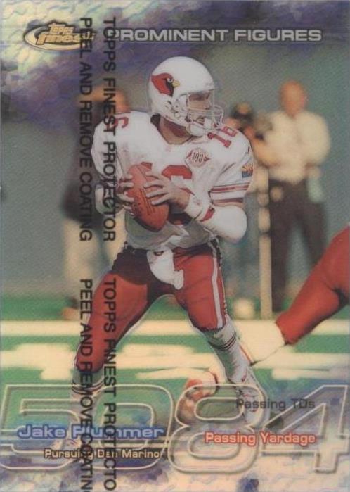 1999 Topps Finest Jake Plummer #PF4