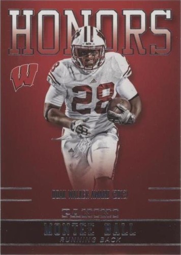 2015 Panini Wisconsin Badgers Montee Ball #MB-WIS