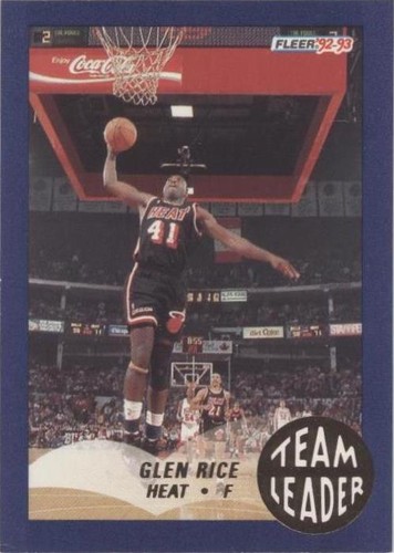 1992-93 Fleer - Glen Rice #14