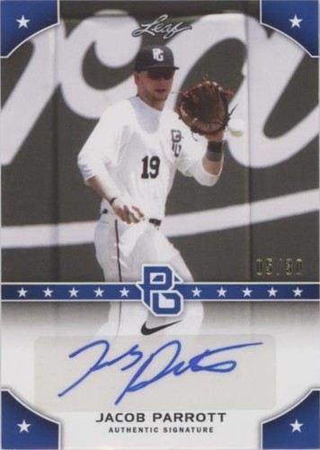 2015 Leaf Perfect Game National Showcase - Jacob Parrott #PG-JP1