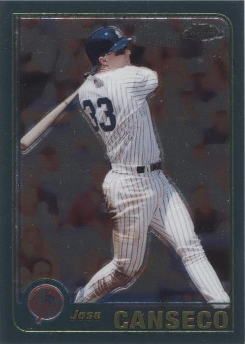 2001 Topps Chrome - Jose Canseco #46