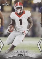 2018 Leaf Draft Sony Michel #57