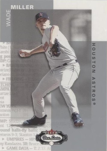 2002 Fleer Box Score - Wade Miller #37