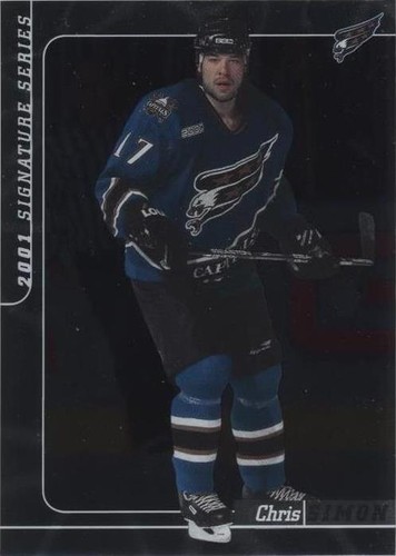 2000-01 In the Game Be A Player Signature Series - Chris Simon #49