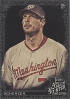 2019 Topps Allen & Ginter's X - Max Scherzer #70