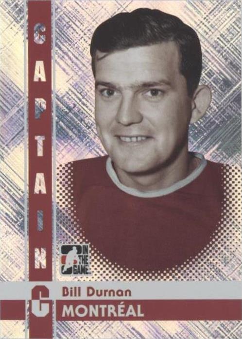 2011-12 In the Game Captain-C Series - Bill Durnan #6