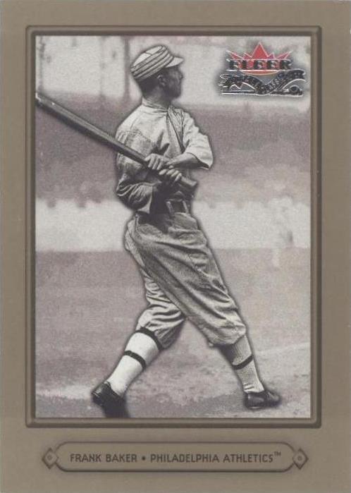 2002 Fleer Fall Classic - Home Run Baker #68