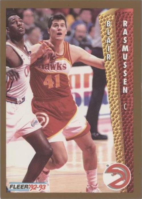 Fleer 1992-93 - Blair Rasmussen #5