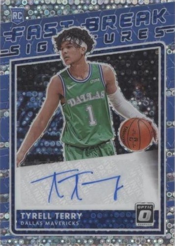 2020-21 Panini Donruss Optic - Tyrell Terry #FB-TYT