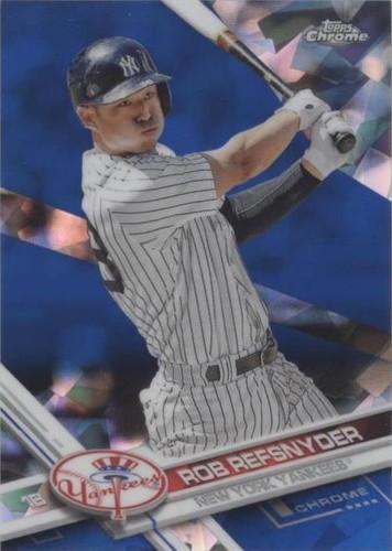 2017 Topps Chrome Sapphire Edition - Rob Refsnyder #692