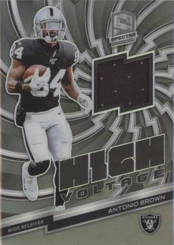 2019 Panini Spectra Antonio Brown #HV-19