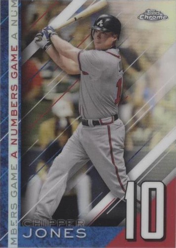 2020 Topps Chrome Update Series - Chipper Jones #NGC-9