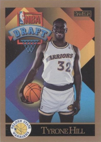 1990-91 Skybox - Tyrone Hill #358