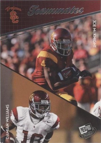 2010 Press Pass Damian Williams Joe McKnight #100