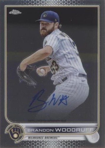 2022 Topps Chrome - Brandon Woodruff #CVA-BW