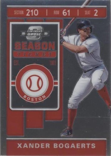 2020 Panini Chronicles - Xander Bogaerts #29