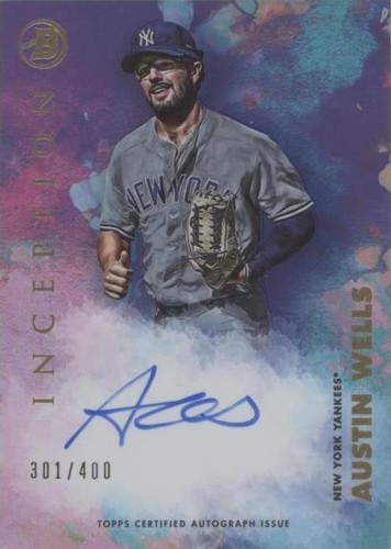 2021 Bowman Inception - Austin Wells #PA-AW