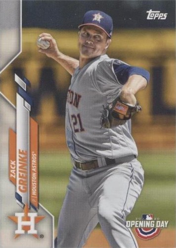 2020 Topps Opening Day - Zack Greinke #121