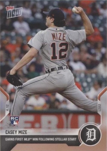2021 Topps Now - Casey Mize #67