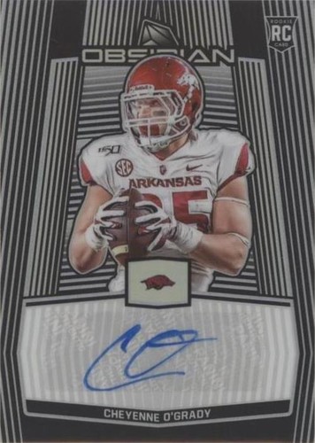 2020 Panini Obsidian Draft Picks Cheyenne O'Grady #77