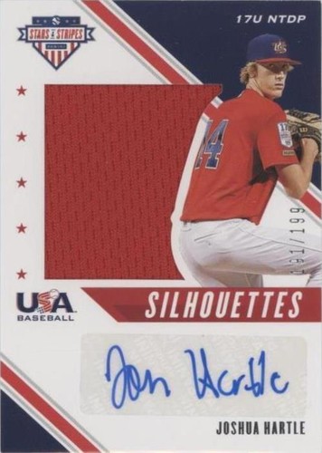 2020 Panini USA Baseball Stars & Stripes - Joshua Hartle #USJ-JH