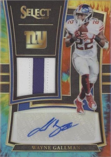 2017 Panini Select Wayne Gallman #RM-WG