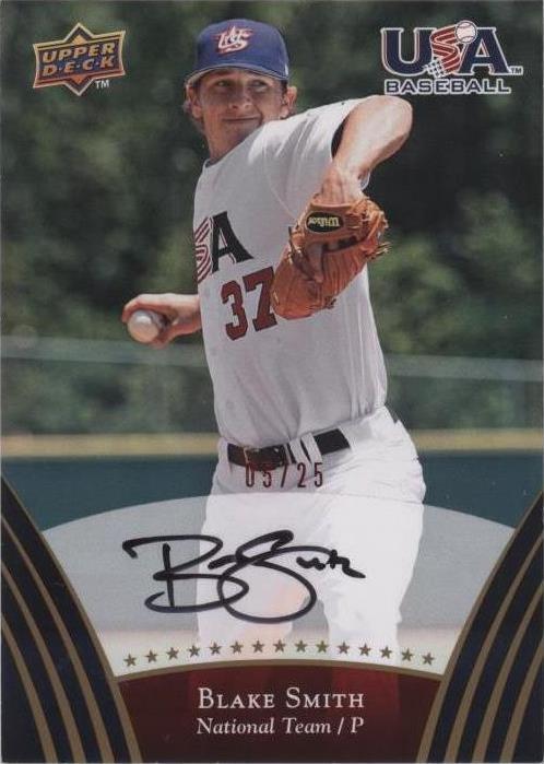 2008 Upper Deck USA Baseball Teams - Blake Smith #78