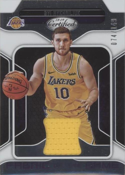 2018-19 Panini Certified - Svi Mykhailiuk #FG-SV