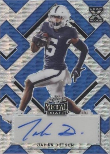 2022 Leaf Metal Draft Jahan Dotson #BA-JD1