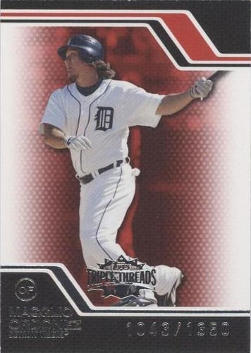 2008 Topps Triple Threads - Magglio Ordonez #16