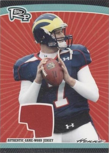 2008 Topps Rookie Progression Chad Henne #PSR-CH