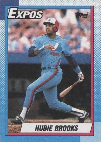 1990 Topps - Hubie Brooks #745