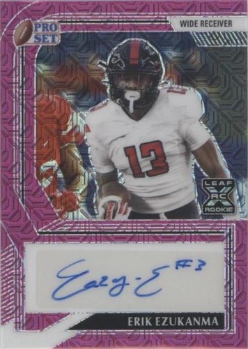 2022 Leaf Pro Set Metal Erik Ezukanma #PA-EE1