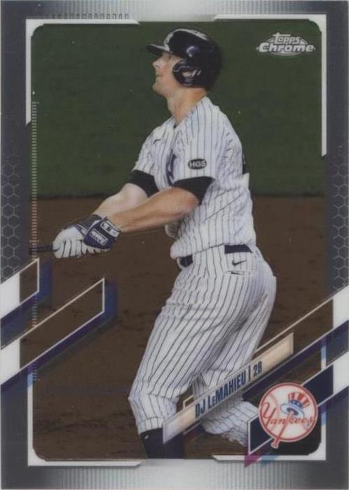 Topps Chrome DJ LeMahieu #105 2021