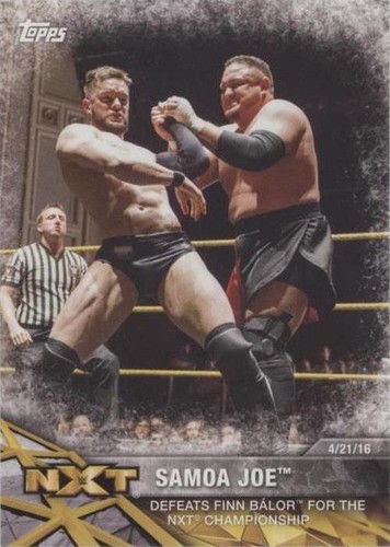 2017 Topps WWE NXT - Samoa Joe #35