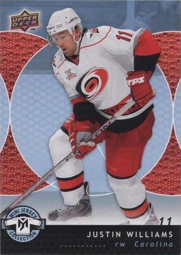 2007-08 Upper Deck Mini Jersey Collection - Justin Williams #21