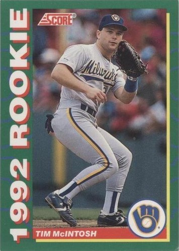 1992 Score Glossy Rookies - Tim McIntosh #20