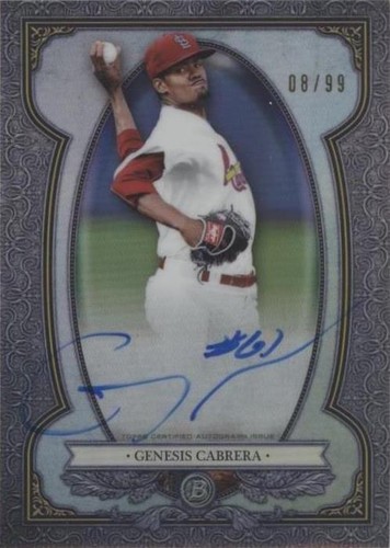2019 Bowman - Genesis Cabrera #BSA-GC