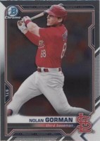 2021 Bowman Chrome - Nolan Gorman #BCP-235