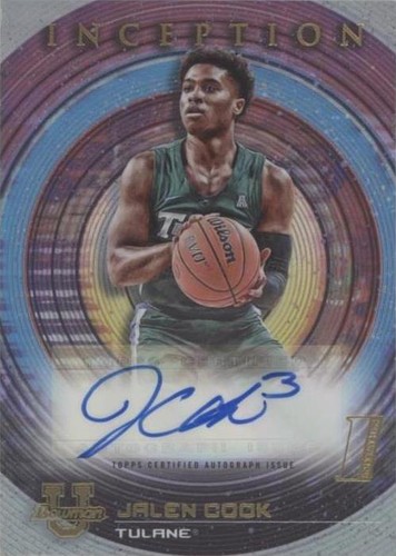 2022-23 Bowman Inception University - Jalen Cook #BIA-JC