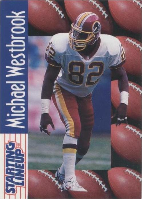 1997 Kenner Starting Lineup Michael Westbrook #82