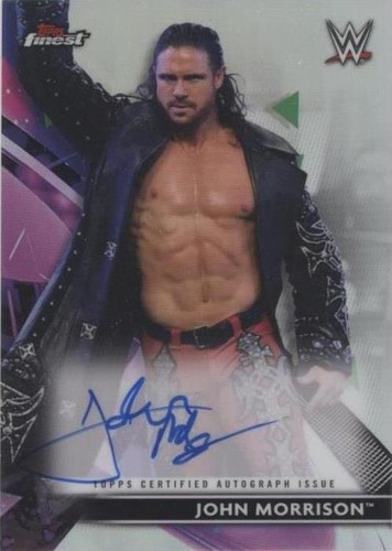2021 Topps Finest WWE - John Morrison #RA-JM