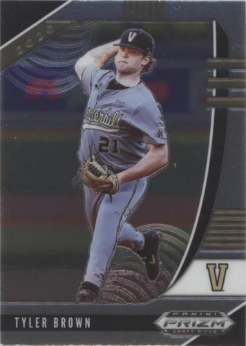 2020 Panini Prizm Draft Picks - Tyler Brown #PDP101