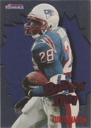 1997 Pro Line II Memorabilia Curtis Martin #B12