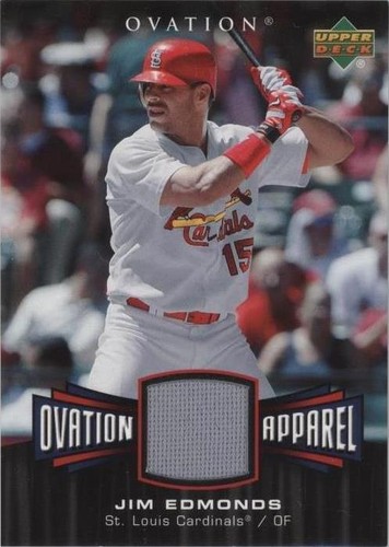 2006 Upper Deck Ovation - Jim Edmonds #OA-JE
