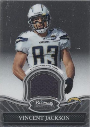 2010 Bowman Sterling Vincent Jackson #BSR-VJ