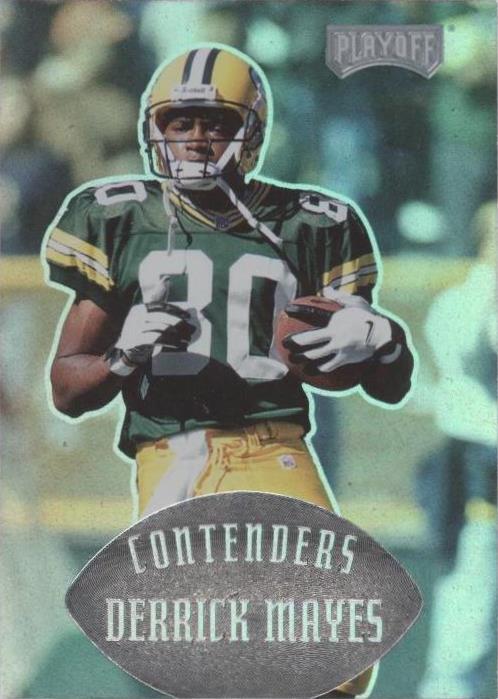 1997 Playoff Contenders Derrick Mayes #54
