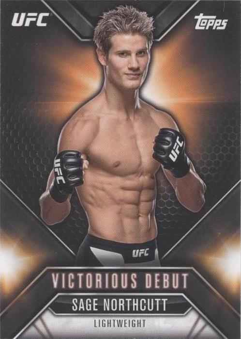 2015 Topps UFC Chronicles - Sage Northcutt #VD-6