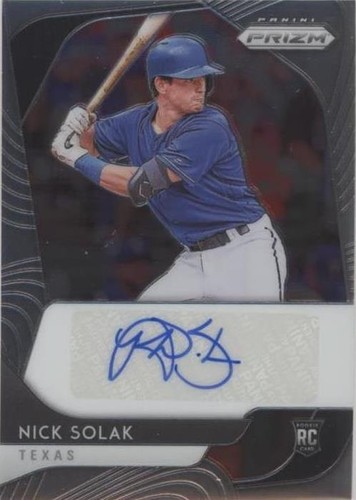 2020 Panini Prizm - Nick Solak #RA-NS